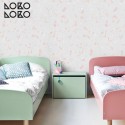 Pink terrazzo textures vinyl sticker to decorate bedrooms