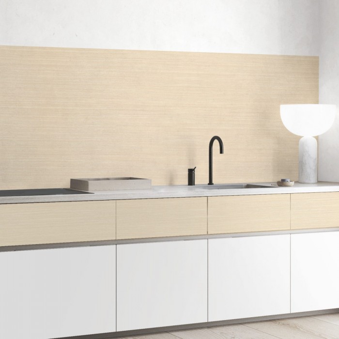 beech Norway Wood - Washable self-adhesive opaque vinyl  for furniture kitchen, bathroom