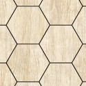 Nordic wood hexagonal tiles black boards - Washable vinyl self-adhesive opaque for furniture and floor details texture