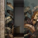 The Eden - self-adhesive free pvc ecological - leaves of palm tree and banana. salon, walls, hall. Lokoloko