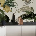 Velvet Flowers - Washable vinyl self-adhesive for walls backslash kitchen and furniture kitchen