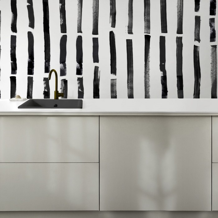 Brush Vertical - Vinilo autoadhesivo lavable para muebles, suelos y paredes