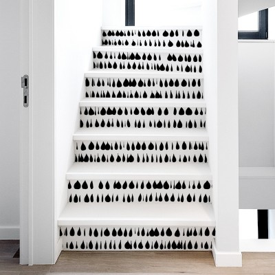 Drops  - Self-adhesive vinyl for furniture, floor and wall decor