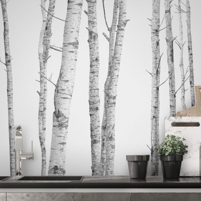 The Forest - Washable vinyl self-adhesive for walls kitchen