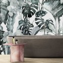 Tropicalia   - Washable vinyl self-adhesive for walls tiles