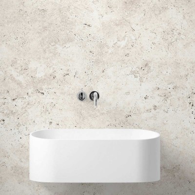 Beige texture Stone -- washable self-adhesive opaque vynil for furniture and walls bathroom lokoloko