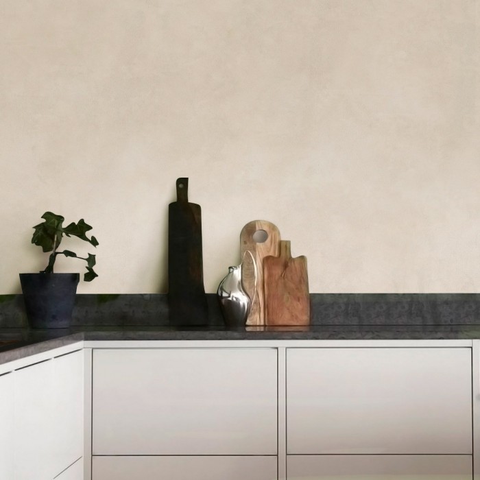 Beige Concrete. Washable self-adhesive eco inks. Vinyl for walls tiles kitchen backsplash. Lokokoko