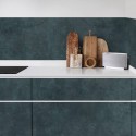 Ocean concrete - washable self-adhesive opaque vynil for furniture and walls kitchen backslash