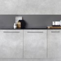 Natural Grey Concrete - washable self-adhesive opaque vynil for furniture and walls kitchen