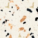 Contrast warm terrazzo - detail laminated opaque self-adhesive vinyl for furniture walls kitchens bathrooms and floors