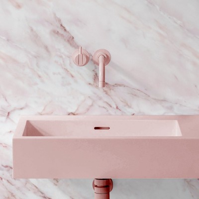  Portuguese pink marble - opaque self-adhesive washable vinyl for bathrooms kitchens furniture walls flooring lokoloko