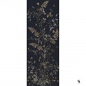 Tempus night - ECO Wallpaper self-adhesive Mural for walls halls, living room, bedroom with darks flower