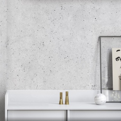 Erno Cement - Self-adhesive eco-friendly PVC-free wallpaper for living rooms bedrooms halls corridors lokoloko gray
