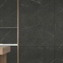 Nero Marble - washable self-adhesive opaque vynil for furniture, floor and walls kitchen bathroom lokoloko