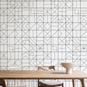 Vasili 2 - eco-friendly pvcfree self-adhesive wallpaper livingroom hall minimal japandi lokoloko