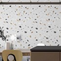 Pesaro Terrazzo - Self-adhesive eco-friendly PVC-free wallpaper for living rooms bedrooms halls corridors lokoloko 