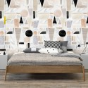 Big Terrazzo - Self-adhesive eco-friendly PVC-free wallpaper for living rooms bedrooms halls corridors lokoloko 