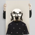 Dalmatian-poster-washable-model-for-exterior-interior-dalmatian-dog-painting-decoration-complement-modern-wall-lokoloko