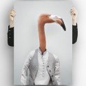 Flamingo-model-poster-for-decoration-modern-interior-exterior-washable-lokoloko