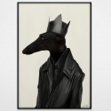 Greyhound Black Rock Light-poster-washable-eco-for-interior-exterior-style-minimalist-modern-dog-greyhound-lokoloko
