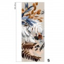 Glam - piece 5 - self-adhesive ecological free pvc wall mural. vegetal style, abstract, colorful bedroom, hall, salon