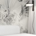 Blanca Dona - Eco-friendly self-adhesive wall paper mural without pvc walls living room hallway plant minimalism warm lokoloko