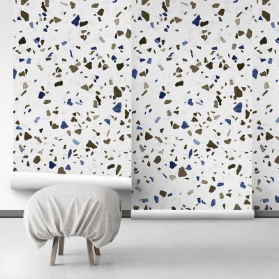 Neutral Terrazzo - ECO Wall Mural for decoration