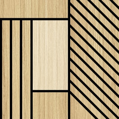 Bergen Geometric Wood - washable, opaque, resistant vinyl for kitchens, furniture, walls, wc, bathrooms, lokoloko