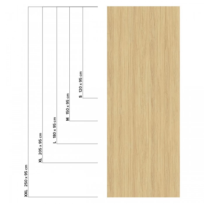 Wood Bergen - washable self-adhesive vinyl for kitchens, countertops, doors, appliances- all sizes