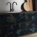 Nocturna - washable self-adhesive Vinyl Wallpaper for renovate walls and furniture kitchen 