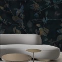 Nocturna - ECO Wallpaper self-adhesive Mural for walls halls, living room, bedroom with darks flower