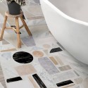 Big Terrazzo - Self-adhesive vinyl for bathroom floor decor