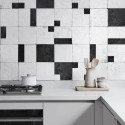 Cubic Ceramic - washable self-adhesive vinyl for furniture florrs ank kitchen walls  lokoloko
