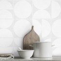Ritmo luz Ceramic - washable self-adhesive vinyl for furniture floors kitchen walls  lokoloko