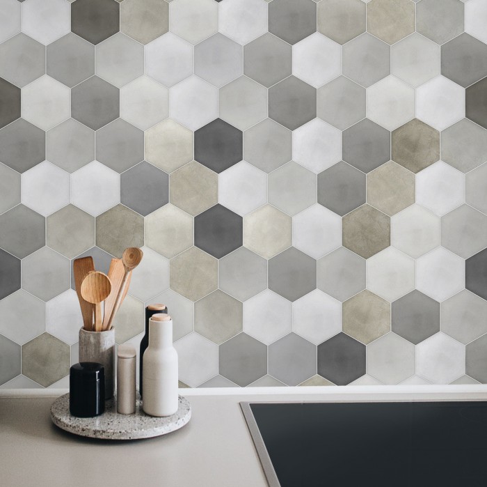 Hexagonal Ceramic Pattern 1