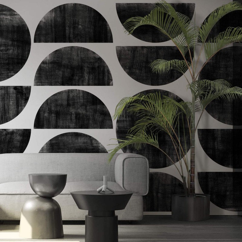 Mural Ritmo - Vinilo autoadhesivo opaco lavable para muebles y paredes