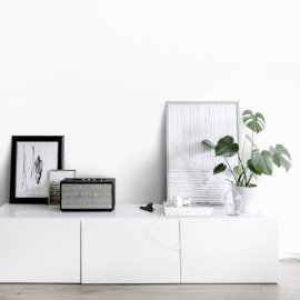 Blanco - Vinilo lavable autoadhesivo opaco para muebles y paredes