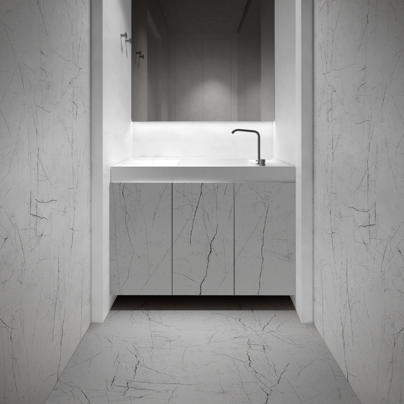 Padua marble Washable self-adhesive eco inks Vinyl for tiles walls, shower and bath for bathroom, lokoloko