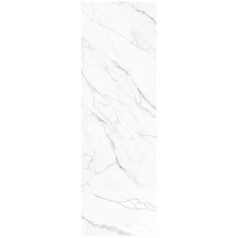 White Marble Calacatta piece 2. Glossy Vinyl. 74x230cm