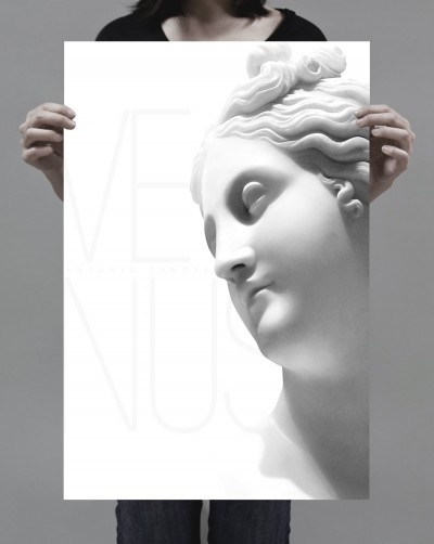 printing on photographic paper of the Venus sculpture