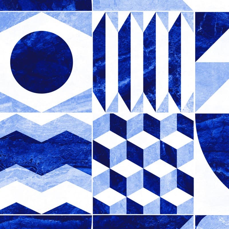 vinilo azulejos geométricos